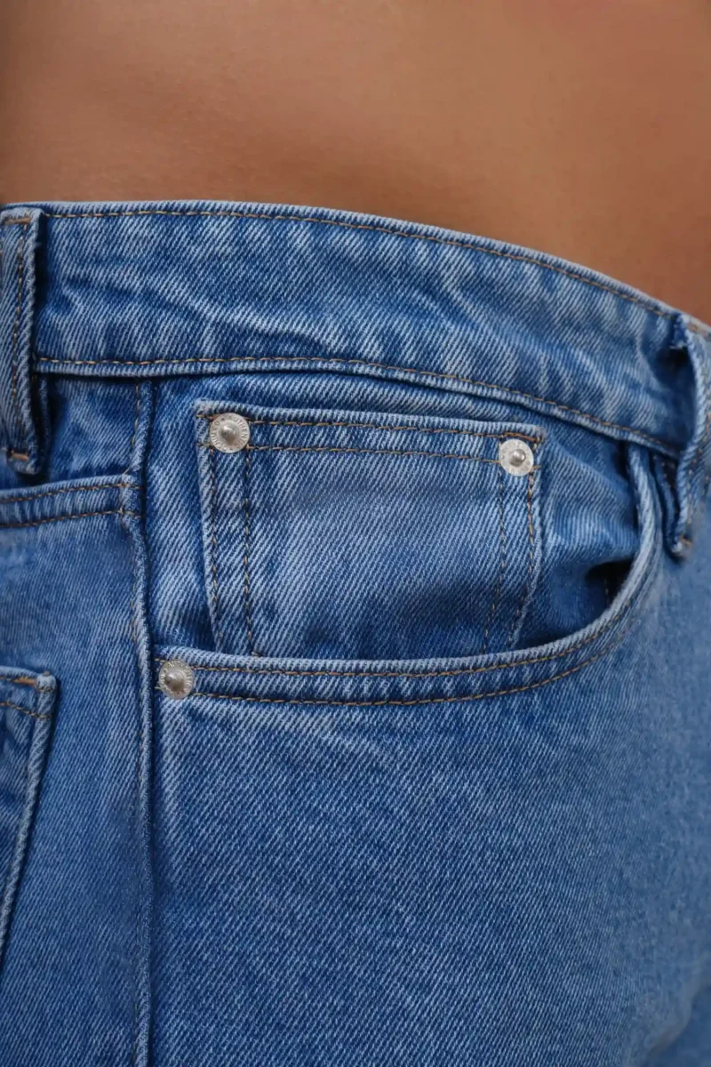 Light Blue Straight Fit Jeans