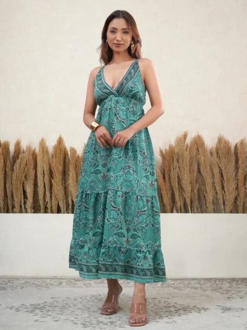 Maxi Dress Light Green