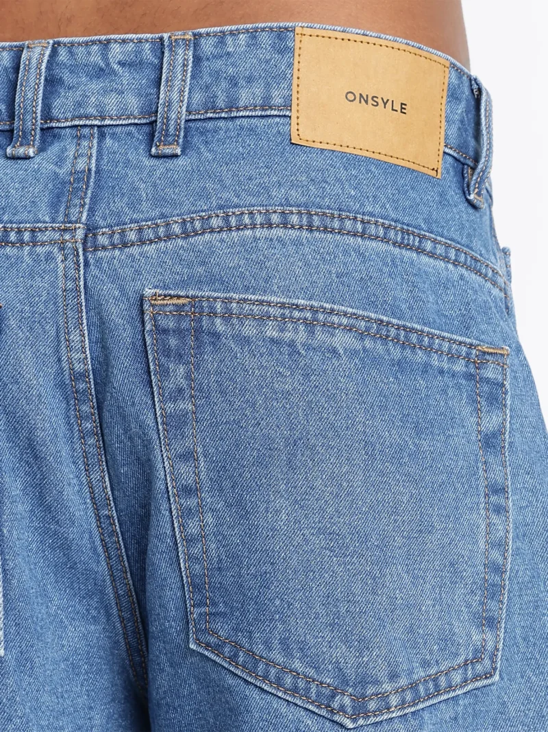 Classic Blue Baggy Fit Denim Jeans