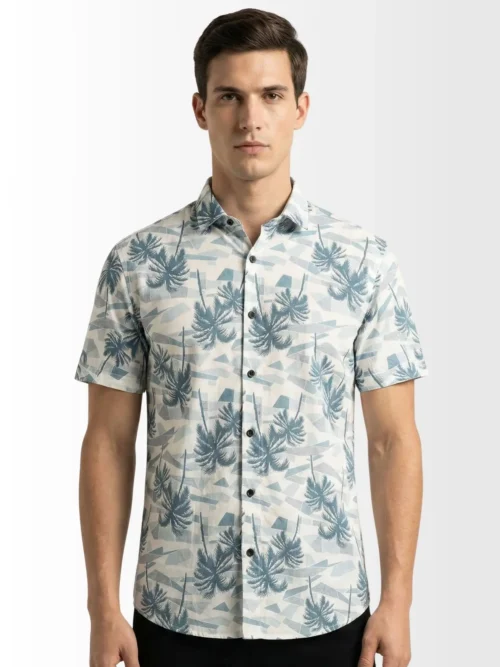 Seafoam Blue Short Sleeve Shirt