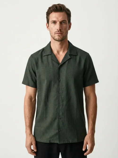 Forest Green Short Sleeve Shirt