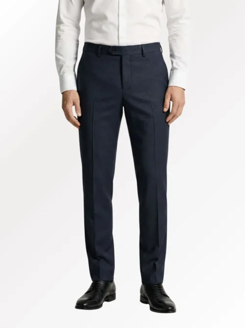 Midnight Navy Slim Fit Trousers