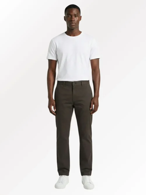 Urban Tailored Chinos – Olive Brown