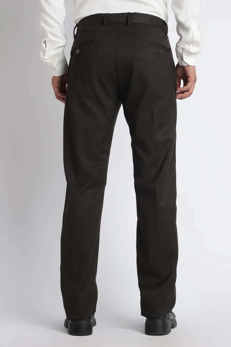 Brown Slim Fit Trousers